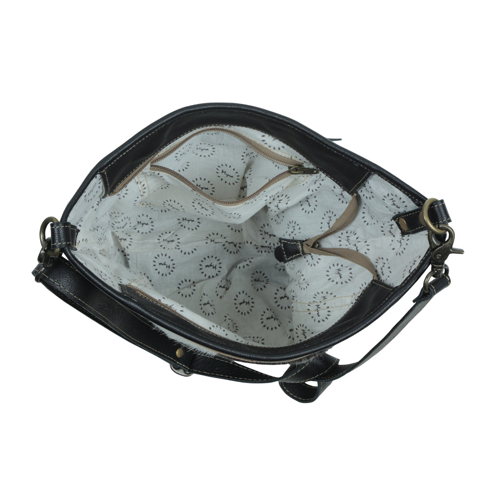 Dark Lagoon Hand-Tooled Bag