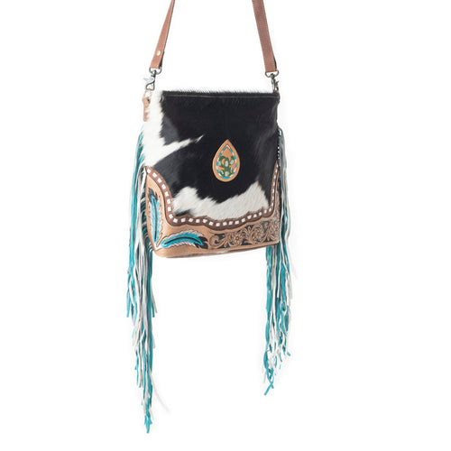 Fictitious Hand-Tooled Bag