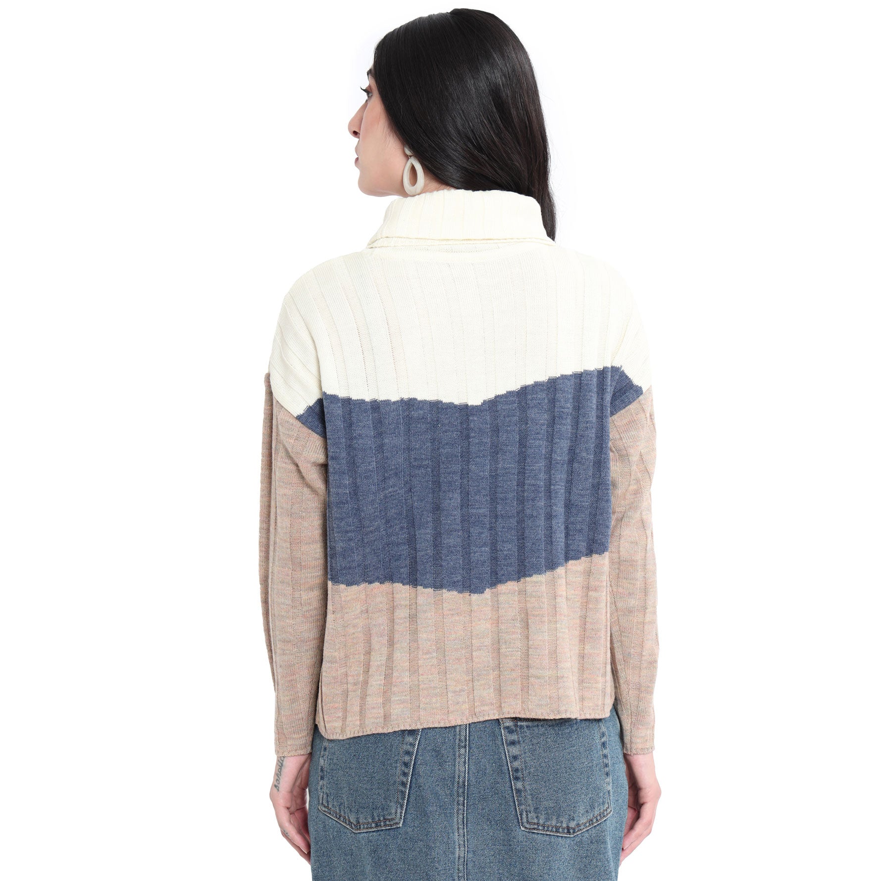 Blued-In Sweater