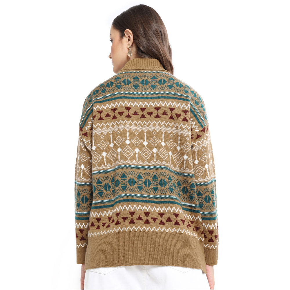 Desert blooms Sweater SMALL