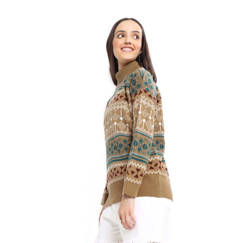 Desert blooms Sweater SMALL