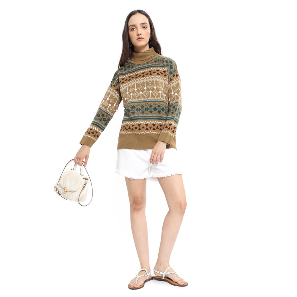 Desert blooms Sweater SMALL