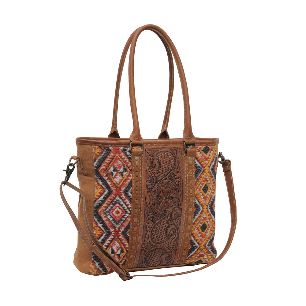 Scarlett Hand-Tooled Bag