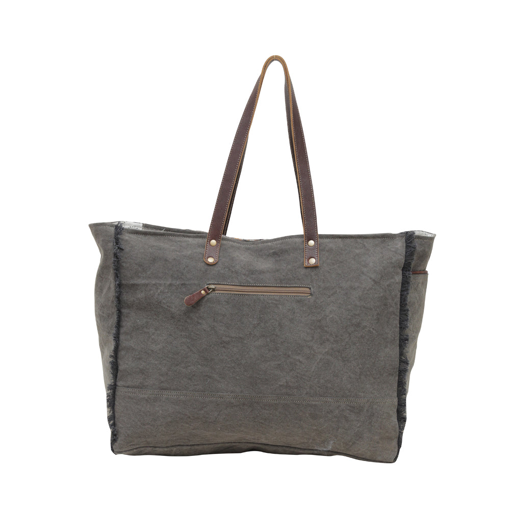 Geometric Penny Weekender Bag