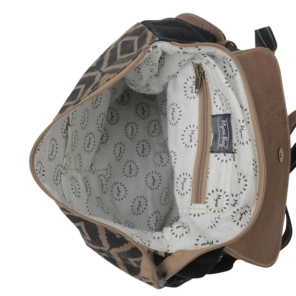 Mocha Splashes Backpack Bag