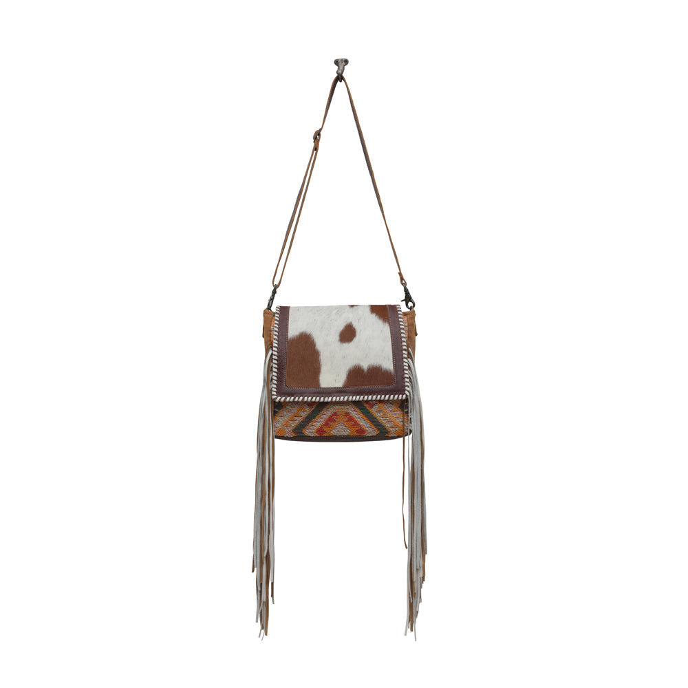 Spotted mocha Shoulder Bag