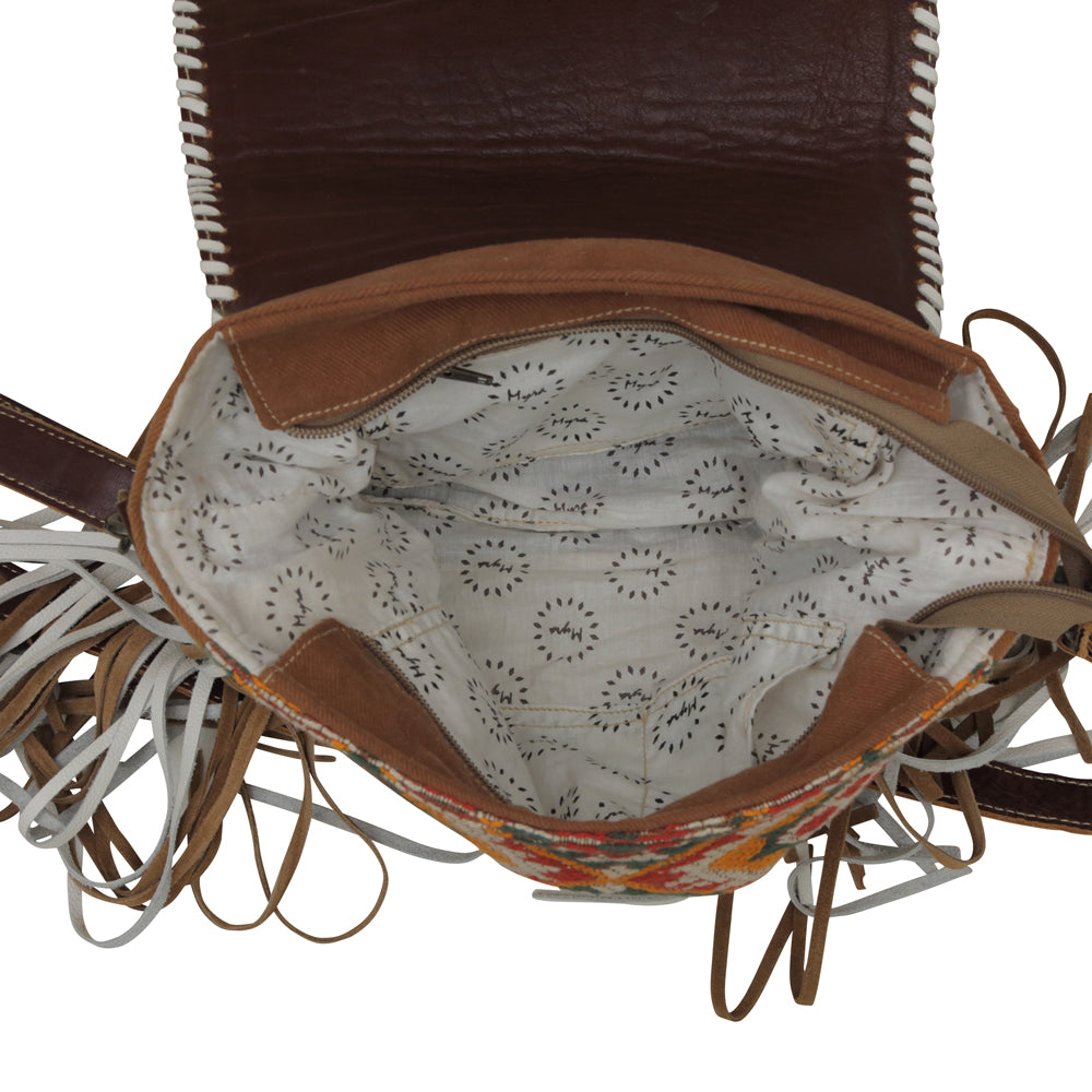 Spotted mocha Shoulder Bag
