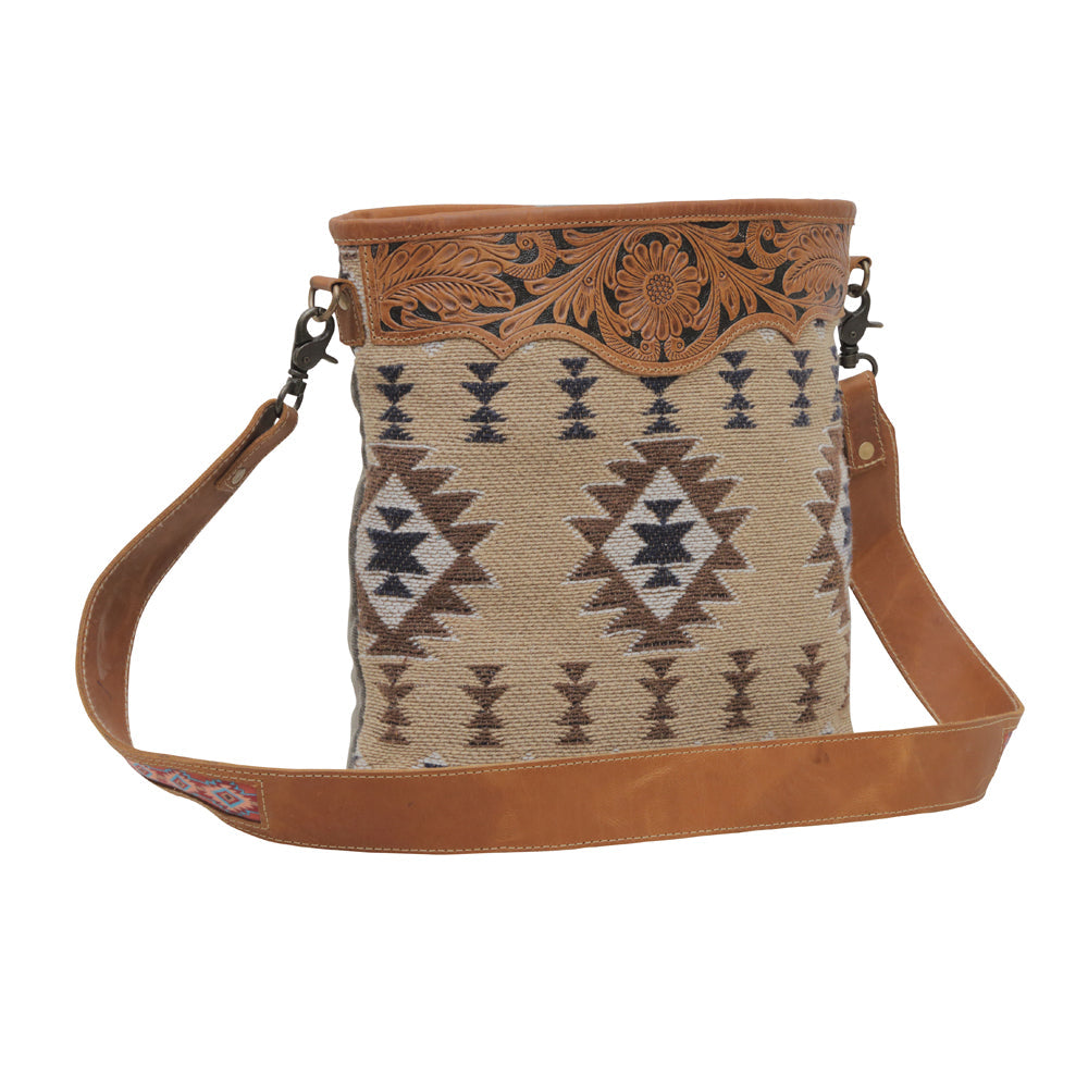 Traditional touch Hand-Tooled Bag