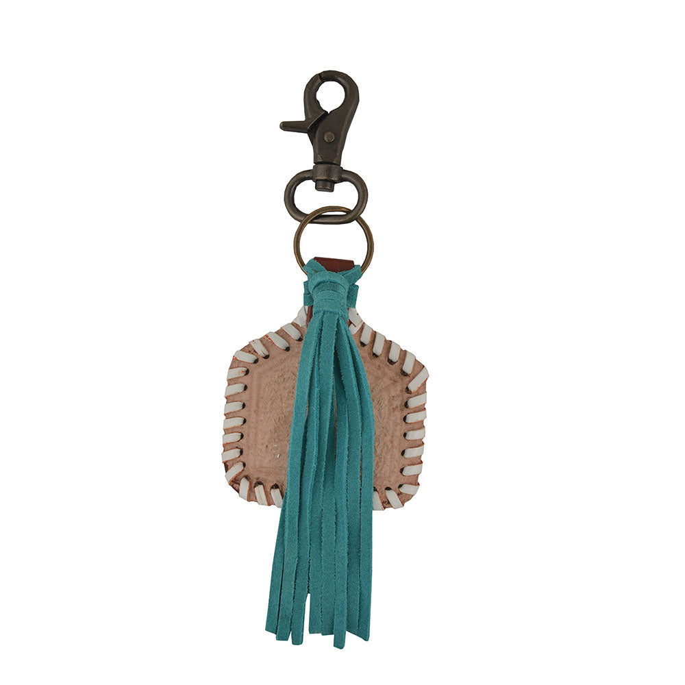 Alium Leather Keychain