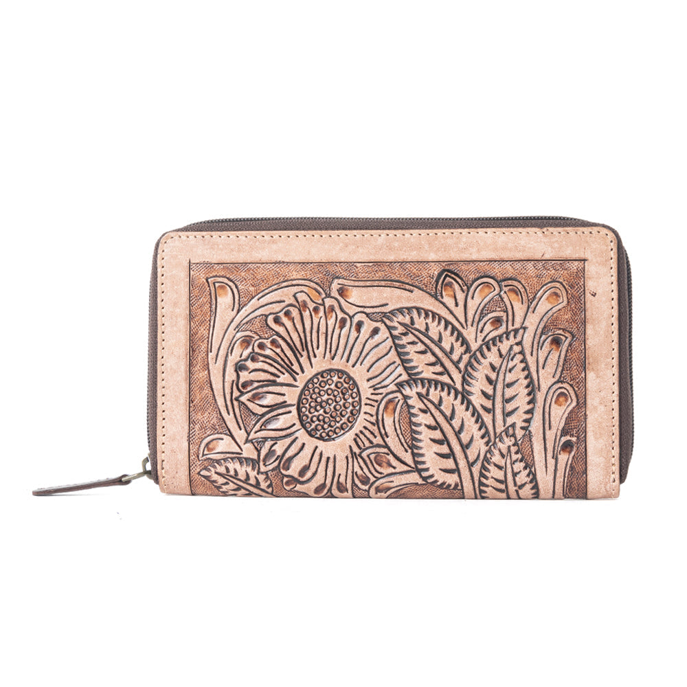 Brown Buds Wallet