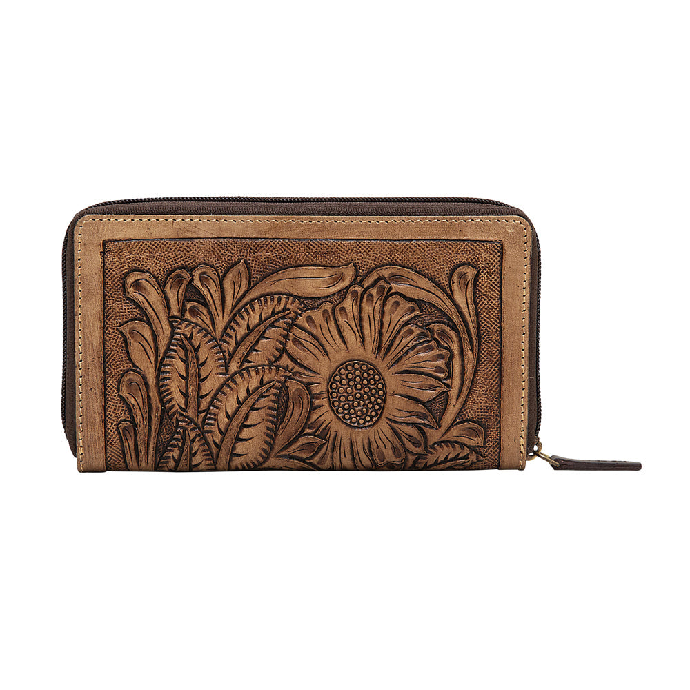 Brown Buds Wallet