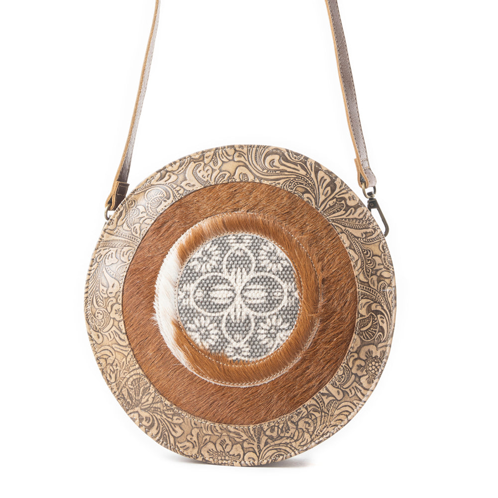 Boho Coffee Round Bag