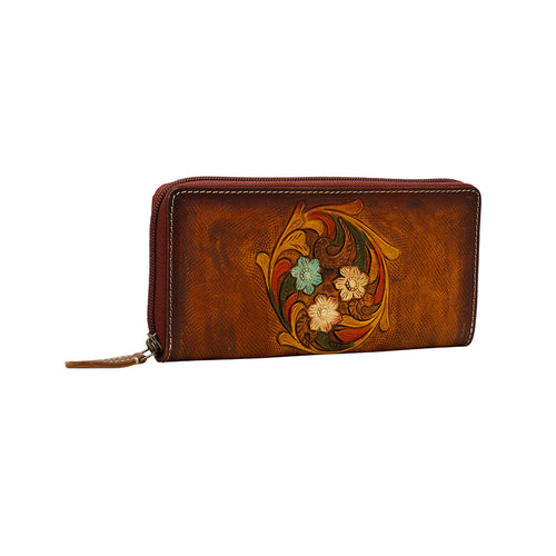 Floral Circular Wallet