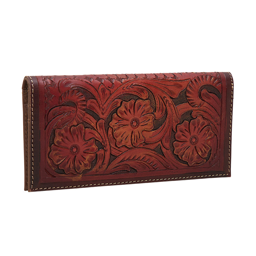 Zipper Red Wallet