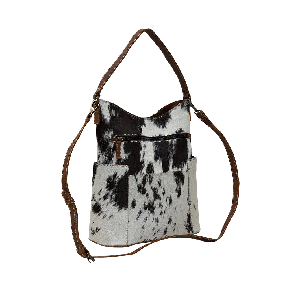 Monochrome fiesta Leather & Hair On Bag