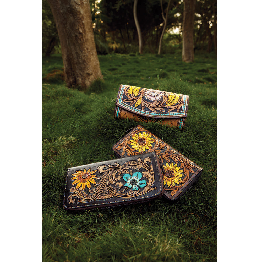 Yellow Bloom Wallet