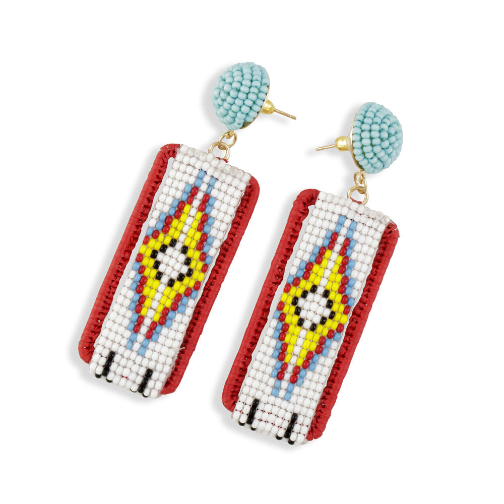 Beadflames EARRING