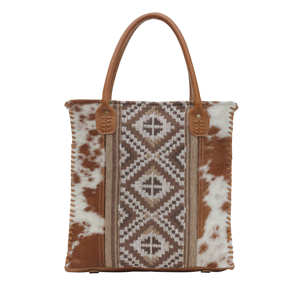 ELISA LEATHER & HAIRON BAG