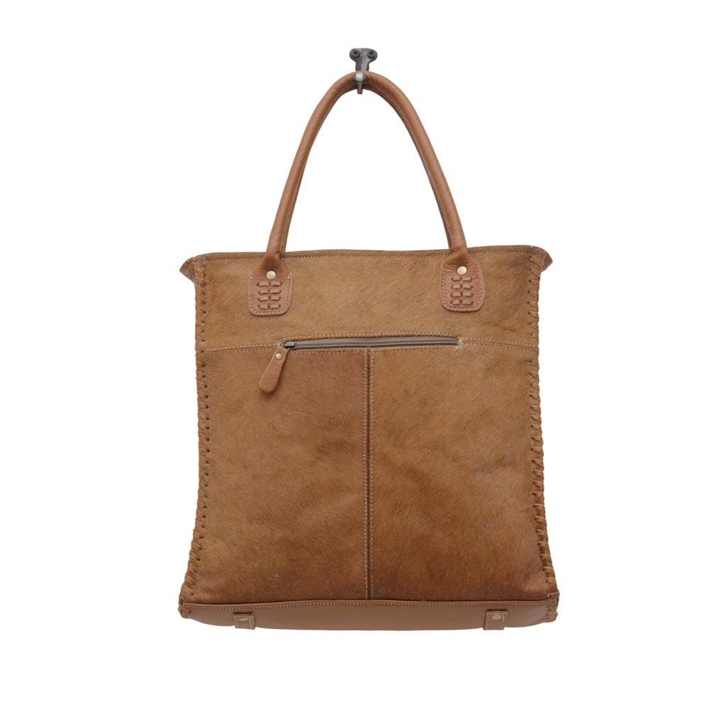 ELISA LEATHER & HAIRON BAG