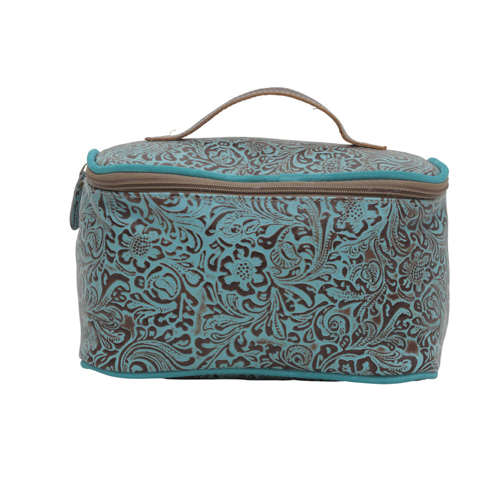 TURQUOISE SHAVING KIT BAG