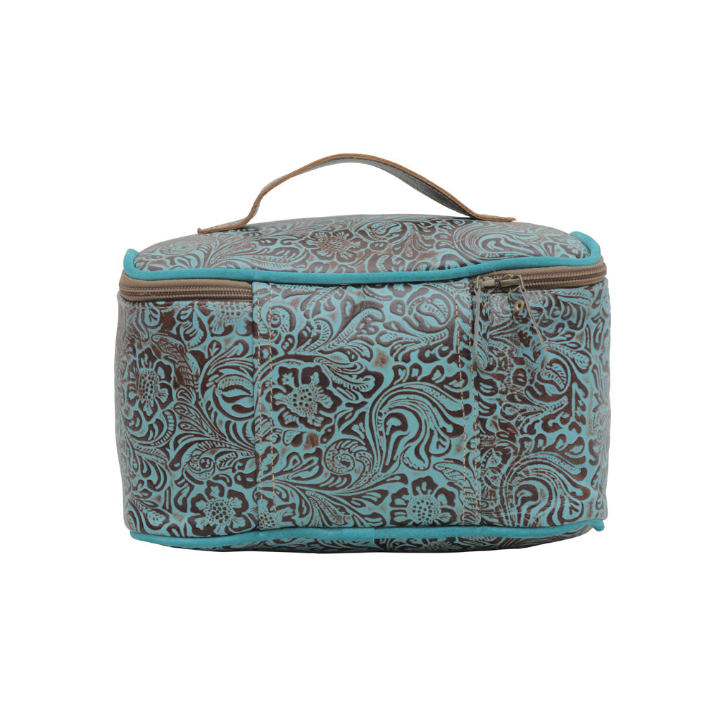 TURQUOISE SHAVING KIT BAG