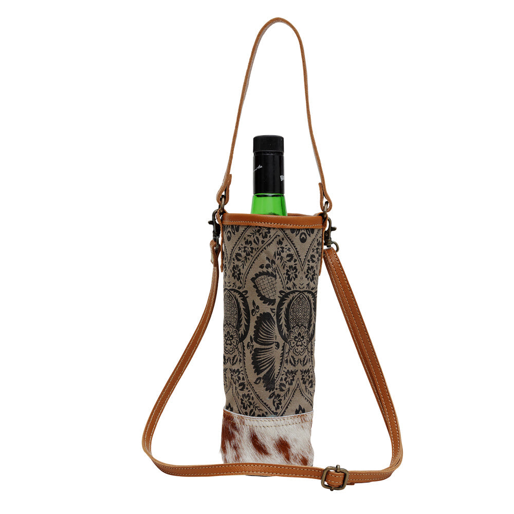 LEAFY WINE BOTTLE BAG