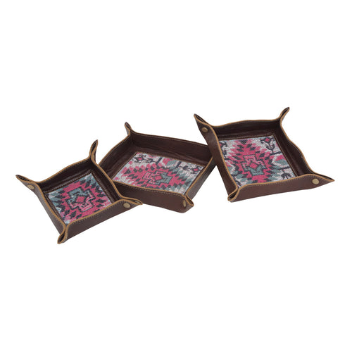 MIA AZTECA TRAY SET OF 3