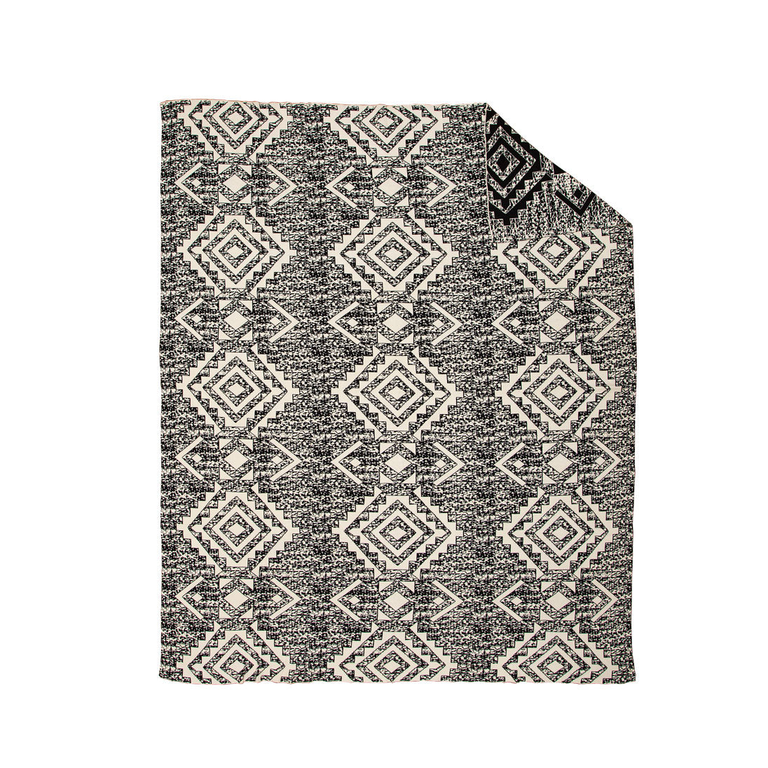 Widespread Aztec Print Throw