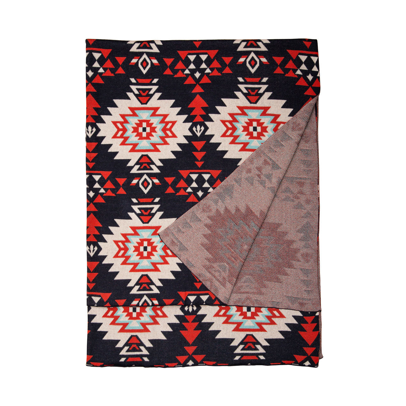 Randomized Aztec Print Throw