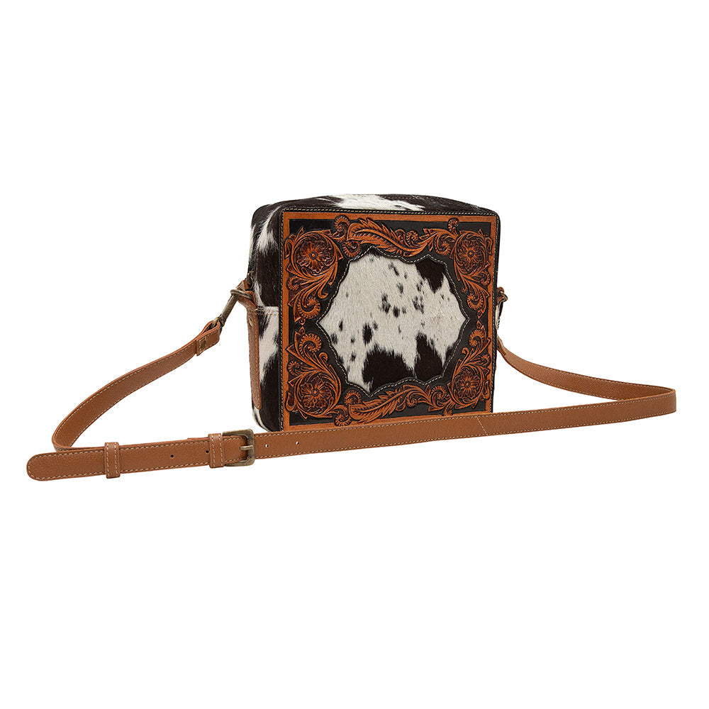 RAYNA HAND-TOOLED BAG