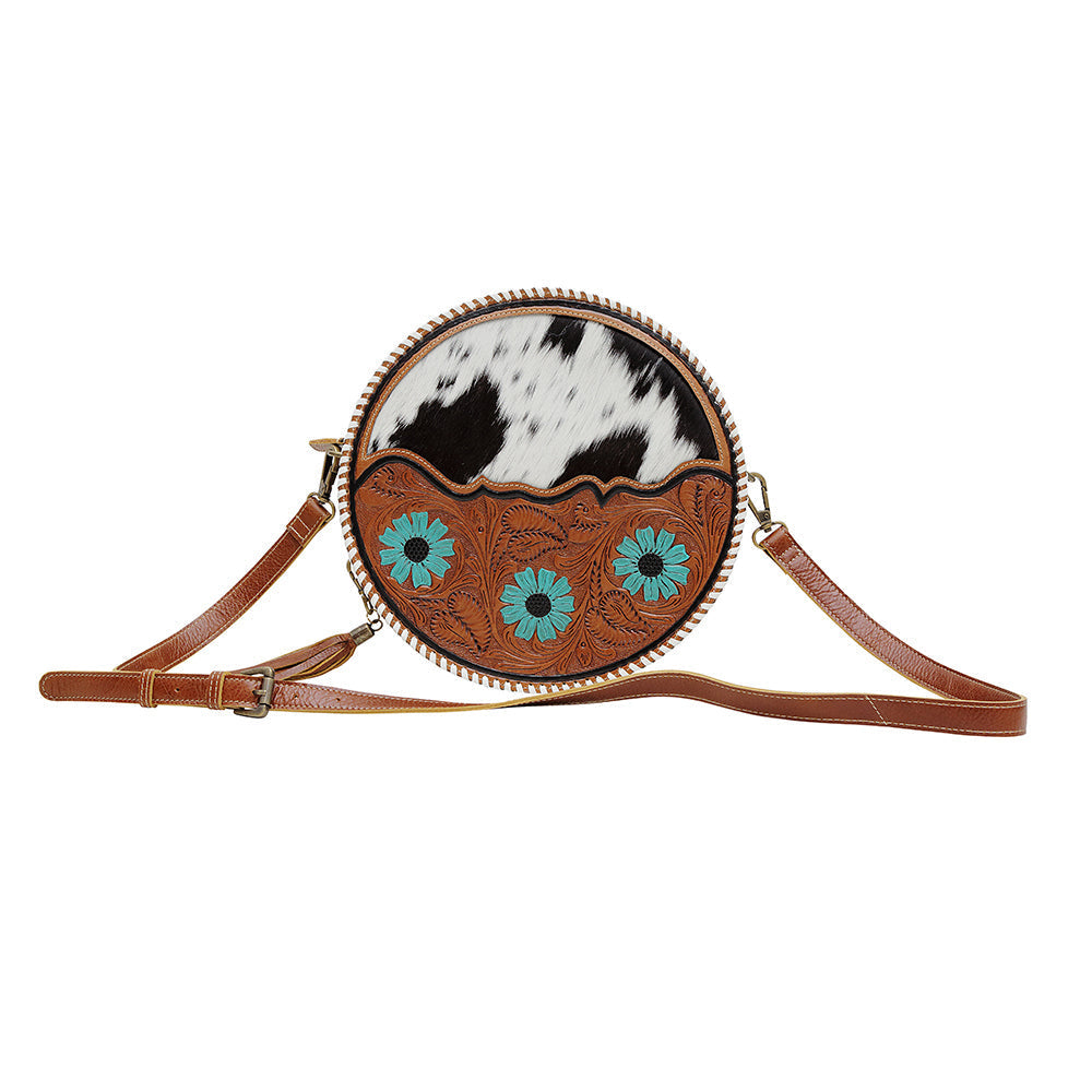 BLUE ASH ROUND BAG