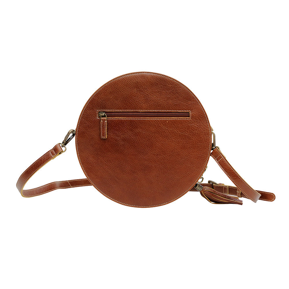 BLUE ASH ROUND BAG