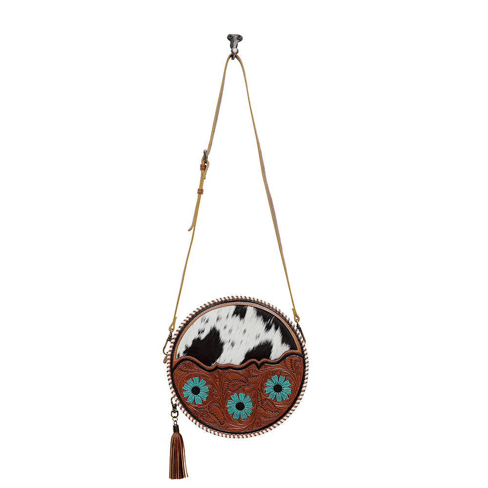 BLUE ASH ROUND BAG