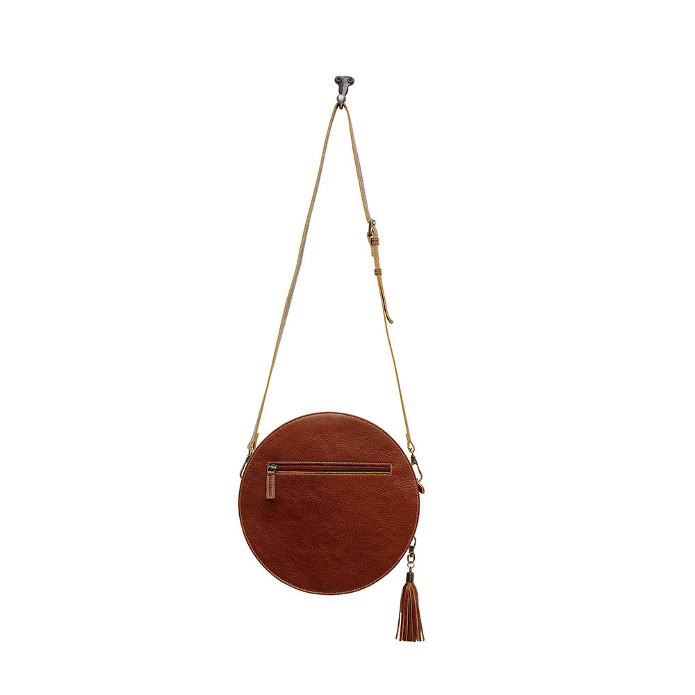 BLUE ASH ROUND BAG