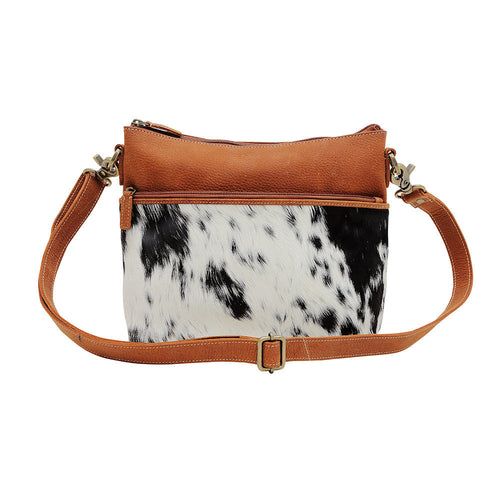NIGHTWOOD LEATHER & HAIRON BAG