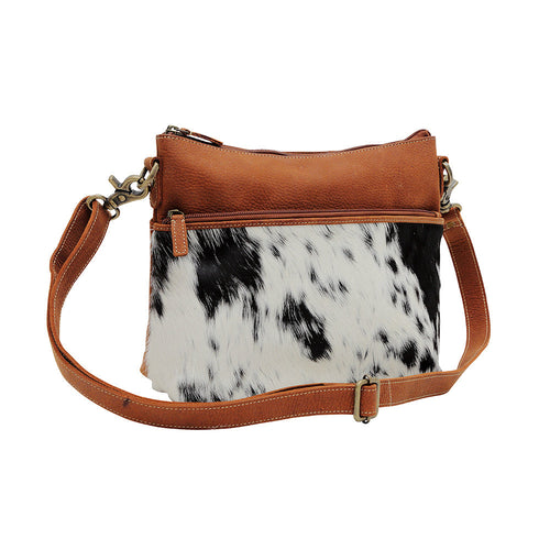 NIGHTWOOD LEATHER & HAIRON BAG