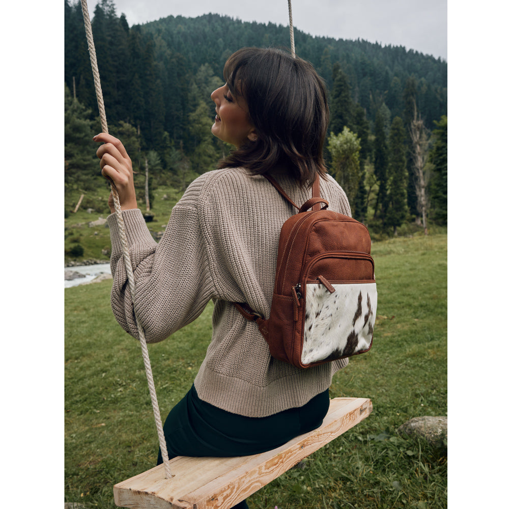JUKU LEATHER & HAIRON BAG