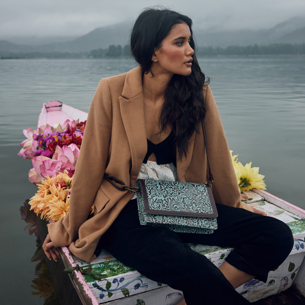 WATER LEATHER & HAIRON BAG
