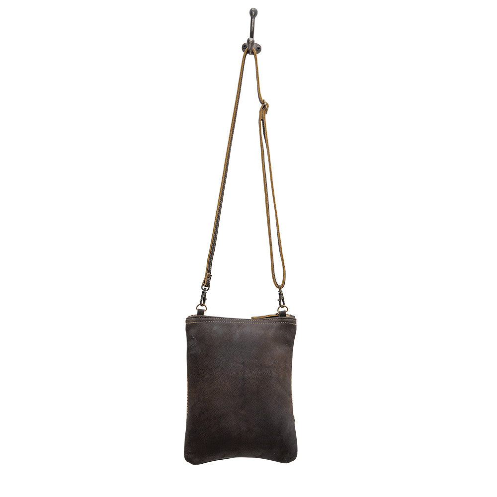 Ripple  Leather & Hairon Bag