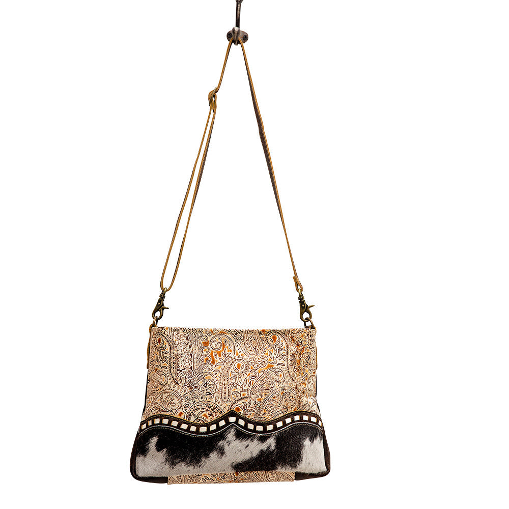 Kathrina Leather & Hairon Bag