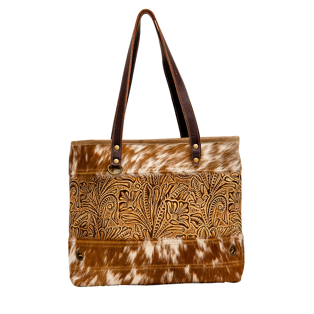 Spectacle Leather & Hairon Bag