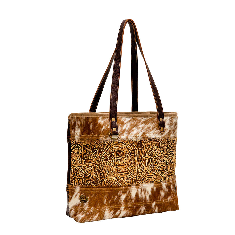 Spectacle Leather & Hairon Bag