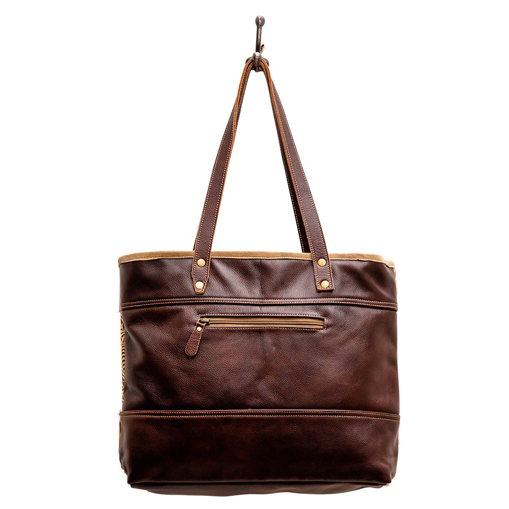 Spectacle Leather & Hairon Bag