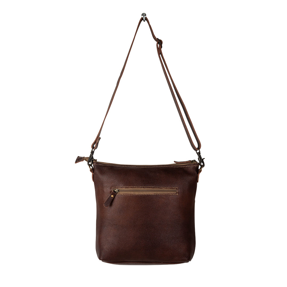 Cheyenne Plains River Leather & Hairon Bag
