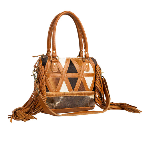 Dakota Plains Hair-On Hide Fringed Concealed-Carry Bag