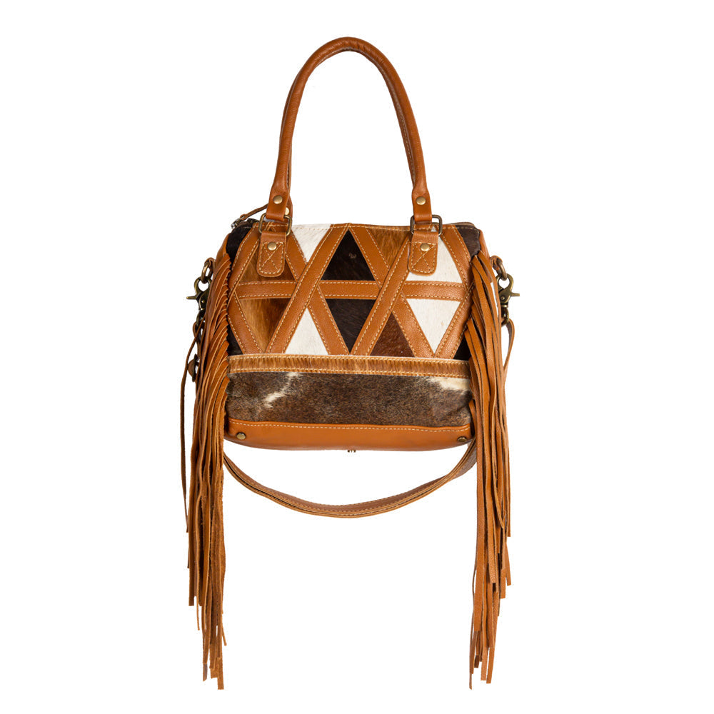 Dakota Plains Hair-On Hide Fringed Concealed-Carry Bag