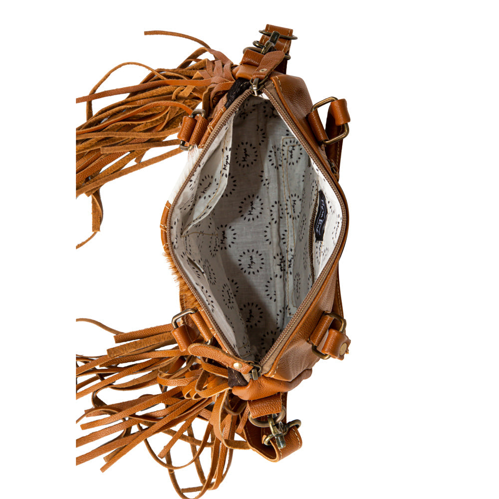 Dakota Plains Hair-On Hide Fringed Concealed-Carry Bag