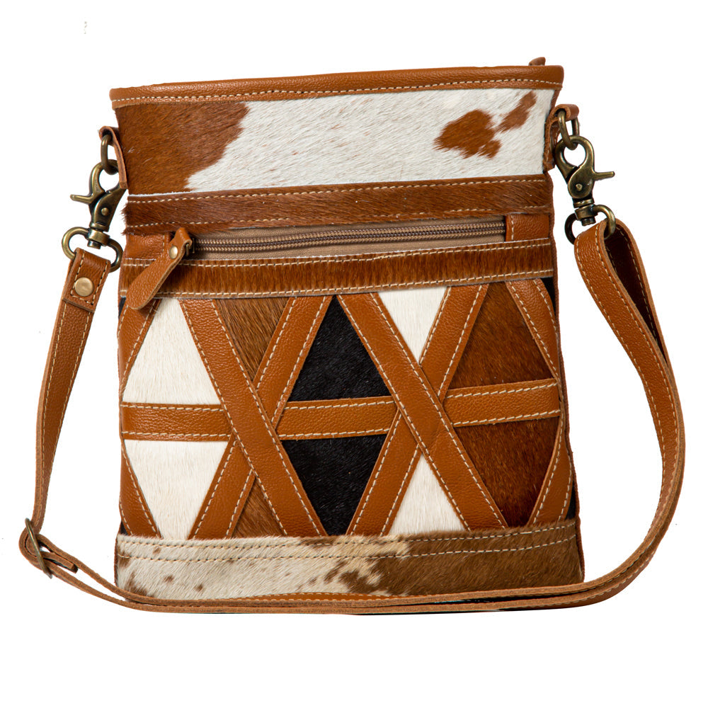 Dakota Plains Hair-On Hide Canvas Bag