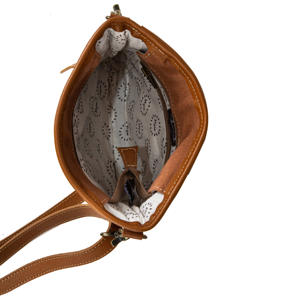 Dakota Plains Hair-On Hide Canvas Bag