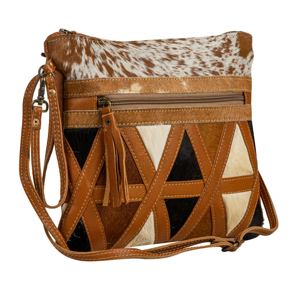 Dakota Plains Hair-On Canvas  Bag